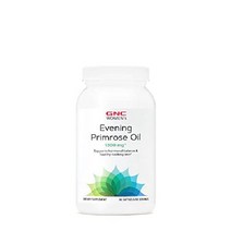 GNC 이브닝 달맞이꽃종자유 보라지유 보라지오일 리놀레산 1300mg, 90정