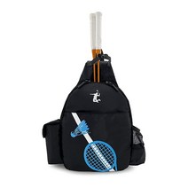 Jaegvida 배드민턴 라켓 백팩 테니스 가방 휴대용 (블랙), Black