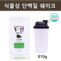 식물성 단백질 파우더 보충제 저분자 완두콩 단백 분말 비건 피 프로틴 쉐이크 혼합 곡물 콩단백질 가루 매일 마시는 식물성단백질 100% 국내산, 810g, 1개