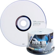 밀레니엄 cd/dvd-r 블루레이, 더블레이어 DVD+R 8.5GB 8X 10P (케익통)