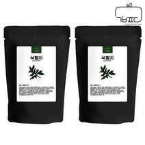 권뱅푸드 쑥차 100티백 쑥청차 (강화쑥+계피+생강+당귀) 지퍼백, 2봉, 120g