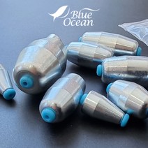 푸른봉돌 구멍추 구멍봉돌 원투낚시 봉돌