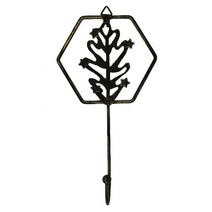 크리스마스 후크 메탈 엘크 크리스마스 트리 훅스 크리스마스 파티 새해 홈 페스티벌 창의적 복고풍 액세서, 나무 검은 색