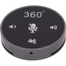 USB 회의용 마이크 360도 음성 픽업이 있는 무지향성 스피커폰 컴퓨터 마이크 스트리밍 화상 회의 게임, 단일옵션, 단일옵션