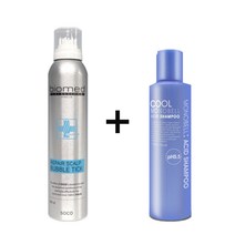 두피쿨링스프레이 두피열내리기 정수리냄새 제거 300ml + 두피열 쿨링 샴푸 150ml