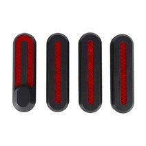 전동킥보드부품 전동킥보드배터리 휠 커버 보호 반사 쉘 Xiaomi Mijia M365 PRO 2 S 스쿠터 후면 안전 허브 샤오미 미지아, 04 Grey 4PCS