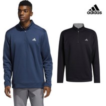 아디다스골프 남성 하프집업 스웨트 티셔츠