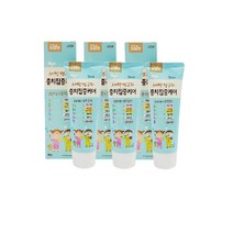 어린이 불소 1000ppm 치약 초등학생 주니어 라이온 키즈앤 세이프 60g X 3개, 고불소 영구치 충치집중 치약 60g X 3개입