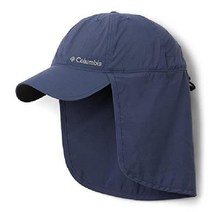 컬럼비아 남자등산모자 차양막모자 뒷목가리개 캡모자 남여공용, One Size, 네이비