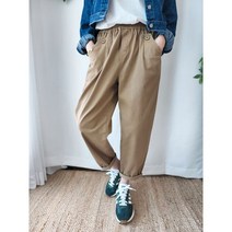 나무옷장 버튼 편한 디모 팬츠