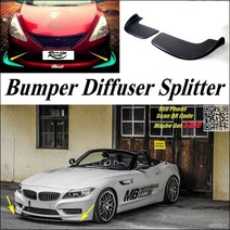 BMW Z4 바디킷 car splitter 디퓨저 범퍼 canard lip for bmw z4 z4m, 없음
