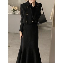 숏자켓 크롭 자켓 하객룩 오피스룩 4월 부케받는사람 옷 결혼식 투피스 상견례 71