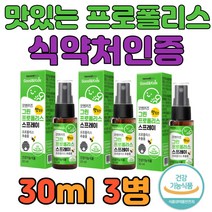브라질 그린 프로폴리스 100% 뿌리는 수용성 스프레이 유아 키즈 어린이 청소년 아기 구강항균 식약처 인증 수입 프리미엄 잇몸 입안 목 건강 기능 식품 추천