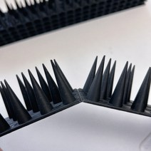 낱개 퇴치망 버드스파이크 퇴치 비둘기 1개, 블랙, 블랙