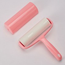 스마트킹카 롤 테이프 클리너 돌돌이 먼지제거기 소형 대형, 롤클리너/대형16cm/핑크