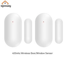 자취 싱글 혼자 감지 센서 경보음 출입문 창문 현관문 방범 MHZ 무선 창 도어 감지기 보안 스마트 갭 홈 와이파이 GSM 경보 시스템, CHINA_B