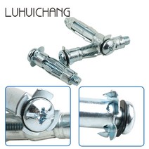 아이볼트 앙카 고리 링 아이너트 스텐 서스 철 M4 M5 M6 M8 M10 M12 M16 luhuichang m4 m5 중공 벽 앵커 금속 캐비티 석고 보드 플러그 고정 나사, m4 10개, 52mm
