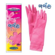 마미손 고무장갑 플라워 중(M) 5개