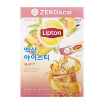 립톤 액상 아이스티 복숭아 13g X 30스틱, 1개