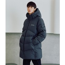 NATIONALGEOGRAPHIC N224MDW790 데네브 슬로프 캡슐 덕 다운 점퍼 CARBON BLACK, 100
