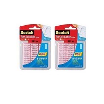 스카치 재접착 양면 테이프 R101 6p, 10개