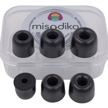 Misodiko M300 메모리 폼 이어 버드 팁 Shure se215와 호환 SE315 SE535 SE425 SE846/ Westone/ Etymotic ER4XR HF3 HF5, Mixed (3-Pairs)