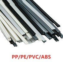 20Pcs 플라스틱 용접봉 20cm ABS/PP/PVC/PE 용접 용접기 자동차 범퍼 수리 용품에 대 한 5x2mm 스틱, [01] 20pcs, [02] PVC grey