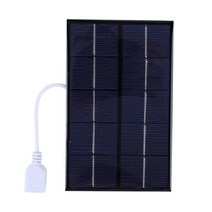 태양광 패널 태양열 충전기 ETFE 태양 전지 30W 전원 접이식 휴대 전화 야외 방수 더블 USB 충전 캠핑 스, 02 5W Solar Panel