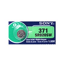 SONY 371(SR920SW)1알 산화은전지 시계배터리, 1개