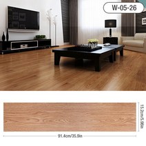 세라믹사이딩 메탈사이닝 아트월 두꺼운 나뭇결 소재 3D 셀프 접착 방수 바닥 스티커 91x15cm 벽지 내마, 04 X_01 (152x914mm) 1piece