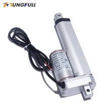 엑츄에이터 리니어 실린더 DC 12V 전기 선형 액추에이터 100NN/700N/900NN 드라이브 모터 20mm 30mm 50mm 스트로크, [08] 12V 5mm 2000N, [03] Stroke 50mm