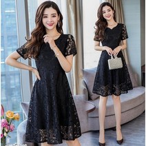 kirahosi 루즈핏 반팔원피스 빅사이즈 여름의류26 YJF26