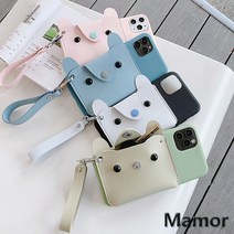 삼성/갤럭시S22/S901/여우/모양/카드/지폐/수납/포켓/핸드폰/줄/실리콘/젤리/케이스
