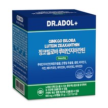 닥터아돌 징코빌로바 루테인지아잔틴 눈건강영양제