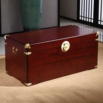 제기 보관함 고가구 목기함 고급 제기함 제수용품 추석, 옐로우브라운 정사각형