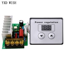 보일러순환모터 보일러순환모터 수영장히트 수중 배수 AC 220V 4000W SCR 전압 레귤레이터 모터 속도 온도, 03 1Set