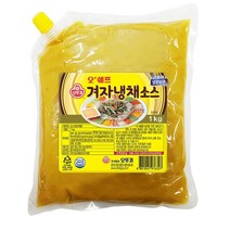 오뚜기 오쉐프 겨자 냉채 소스 1kg, 2개