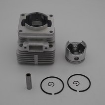 소형엔진 엔진 가솔린엔진 소형모터 OLEO MAC 740 440BP EFCO 8400 STARK EMAK ZYLINDER 어셈블리 용 40MM, 한개옵션0