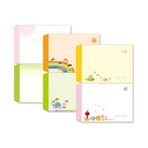 어린이집 유치원봉투[대봉투] 칼라대봉투(6종/1봉50장), -NO.376 레자크지_연두