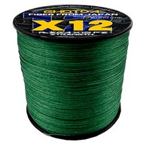 소형전동릴 GHOTDA-500m 1000m 잉어 낚시 X12 꼰 PE 라인 바다 지깅 전기 릴 특수 낚싯줄 루어, [03] 1000M-0.28MM-39LB, [03] Green