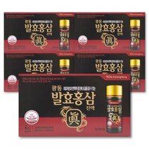 광동 발효 홍삼진액 100ml x 50개입, 단품, 단품
