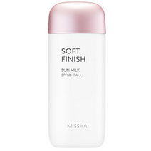 미샤 올 어라운드 세이프 블록 소프트 피니쉬 선밀크 SPF50+/PA+++, 70ml, 26개