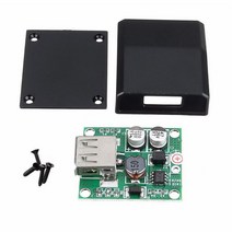 USB 충전 전압 컨트롤러 레귤레이터 휴대폰 MP3 MP4 용 입력 518V 출력 5V 2A 태양광 발전 뱅크, 1.DIY KIT