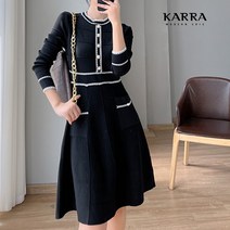 [카라] KARRA 아우어플레어니트원피스_KB2FOP129C