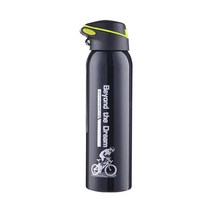 패들보드 수상스포츠안전모500ML 스테인레스 스틸 자전거 물병 야외 산악 승마 주전자 스포츠 따뜻한 보온, 02 Black