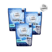 [LG생활건강] 자연퐁 스팀워시 식기세척기용 세제 타블렛 55P*3개 총 165P, 상세 설명 참조