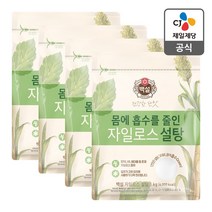 백설스위트리 자일로스 설탕, 1kg, 4개