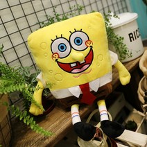 스폰지 밥 봉제인형 네모바지 인형 장난감 스타 인형 모찌인형 등받이쿠션, 35cmcm, A.스폰지밥