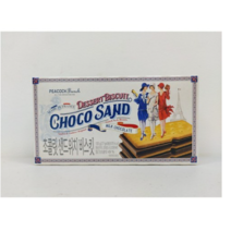 피코크 PEACOCK 초콜릿 샌드위치 비스킷 135g 3 1개(총4개), 4개