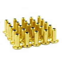 M0.9 x 1000 황동 구리 리벳 2.5mm 양면 회로 기판 PCB 비아스 못 0.9 개, 한개옵션0